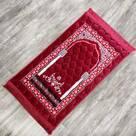 Quilted Prayer Mat – Premium Comfort for Your Prayers